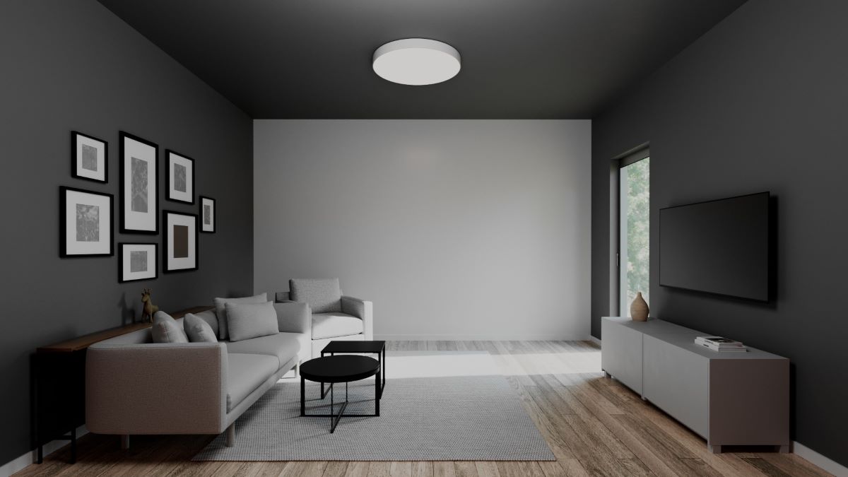 Wohnzimmer_Dunkle Wände + Dunkle Decke_Anna Saß